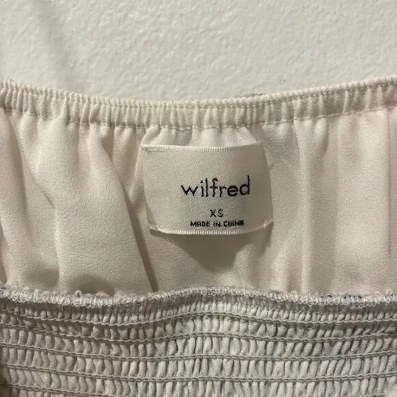 Aritzia Wilfred Blue & White Floral Genoa Midi Dress - Picture 6 of 6